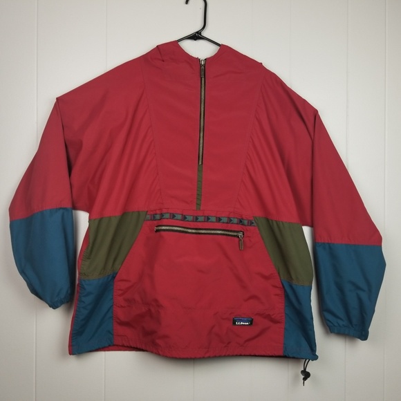 L.L. Bean Other - Vintage LL Bean XL Aztec 1/2 Zip Anorak Pullover